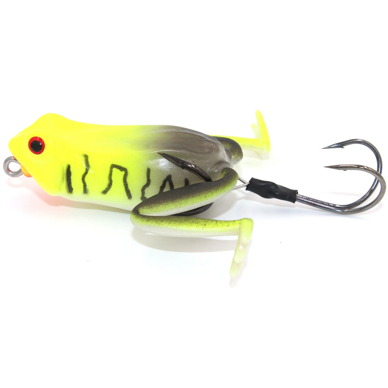 Frog Fishing Lures 3/5 PCS Lot Soft Top Water Crankbait Bass Trout Frogs  popper8